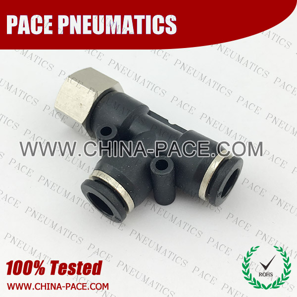 Female Run Tee Pneumatic Fittings, Imperial Tube Air Fittings, Imperial Hose Push To Connect Fittings, NPT Pneumatic Fittings, Inch Brass Air Fittings, Inch Tube push in fittings, Inch Pneumatic connectors, Inch all metal push in fittings, Inch Air Flow Speed Control valve, NPT Hand Valve, Inch NPT pneumatic component